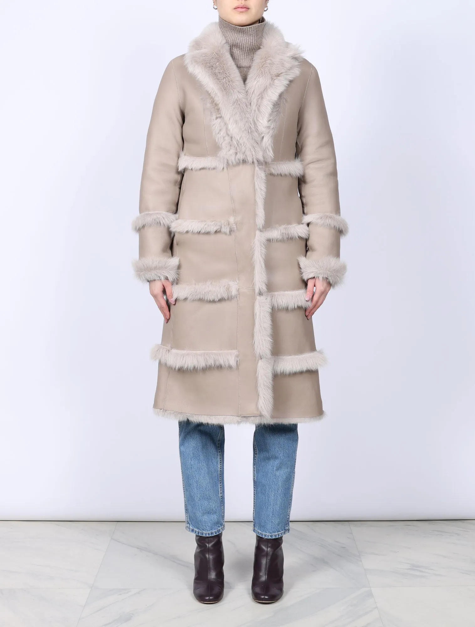 The Julia Toscana Shearling Coat