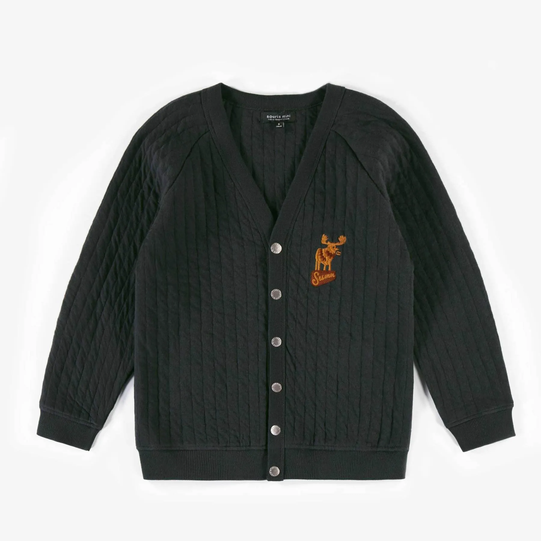 The Moose Grandpa Cardigan - KIDS