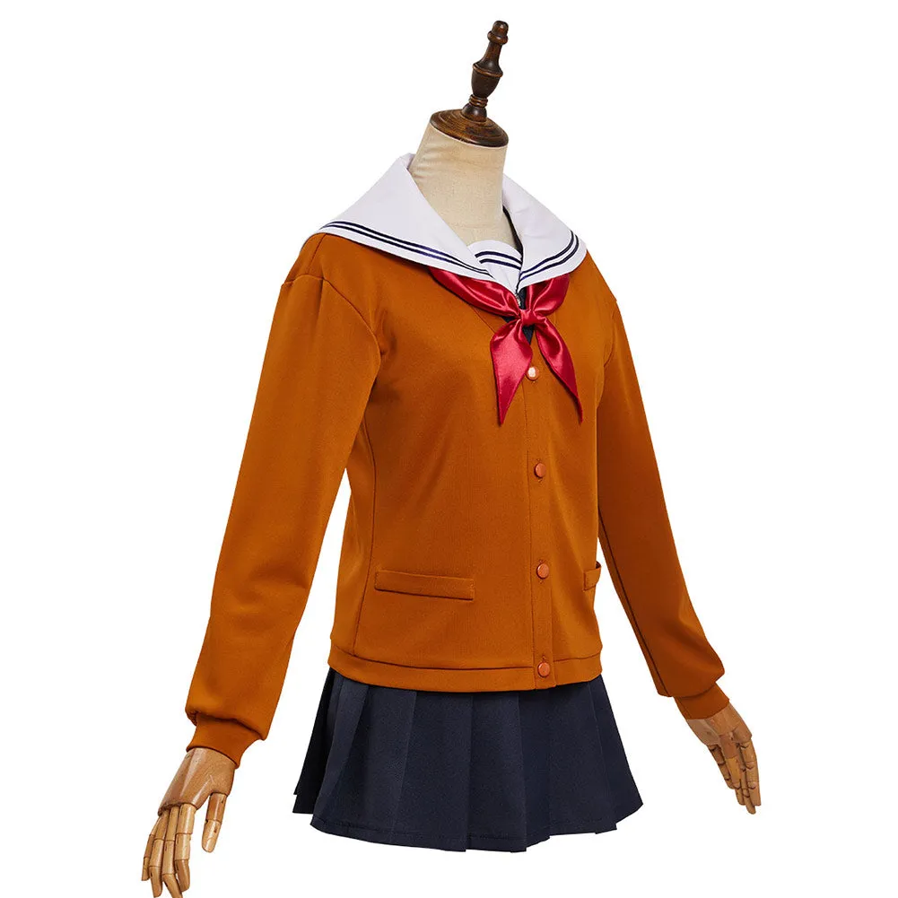 Tomodachi Shiho Sawaragi Cosplay Costume School Uniform Dress Outfits