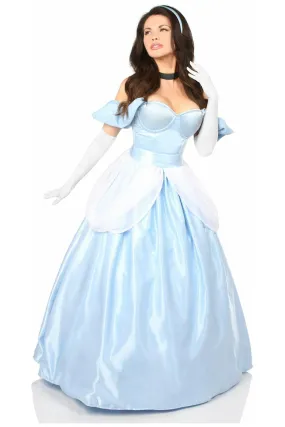 Top Drawer 6 PC Fairytale Princess Corset Costume