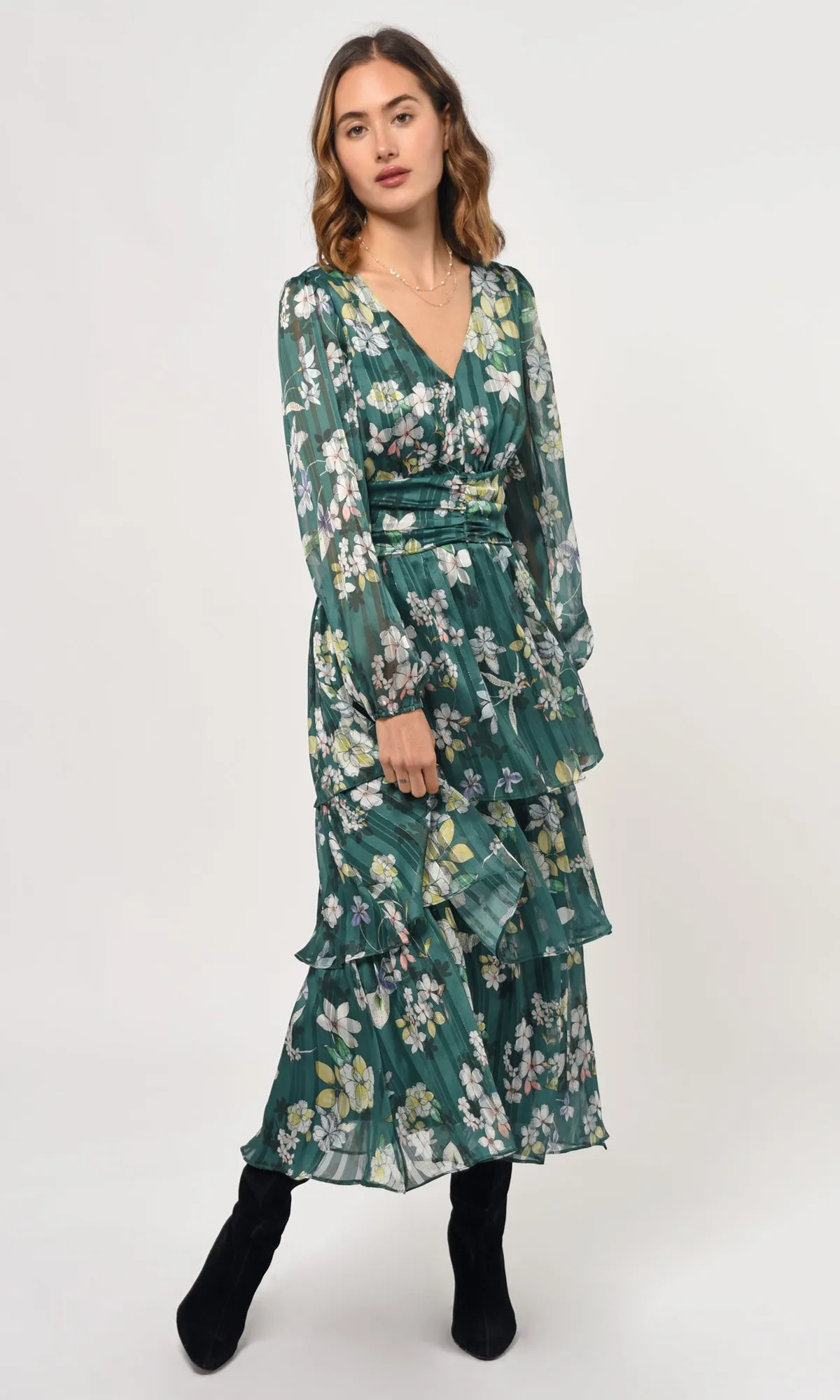 Victoria Tiered Maxi Dress