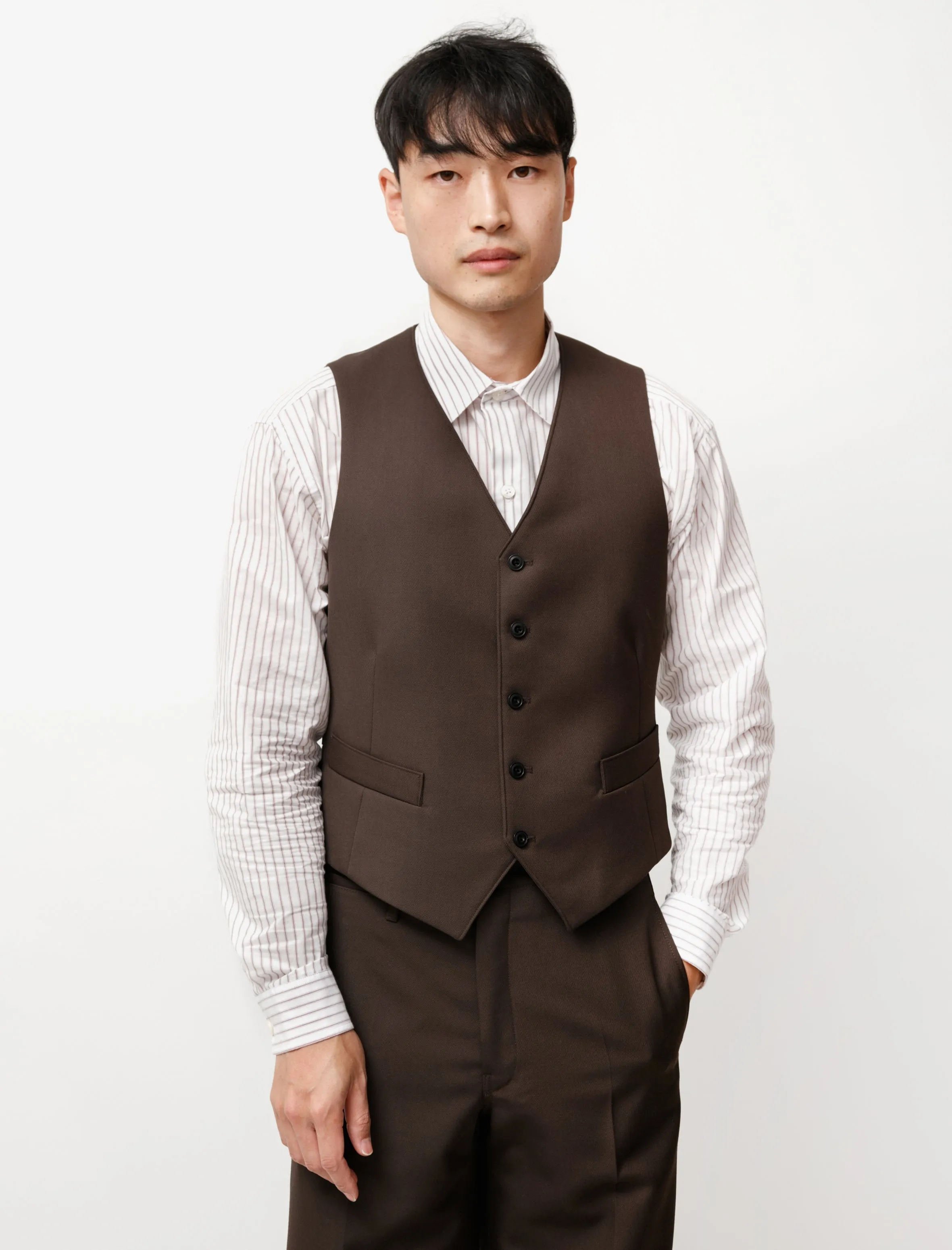 Waistcoat Dark Brown