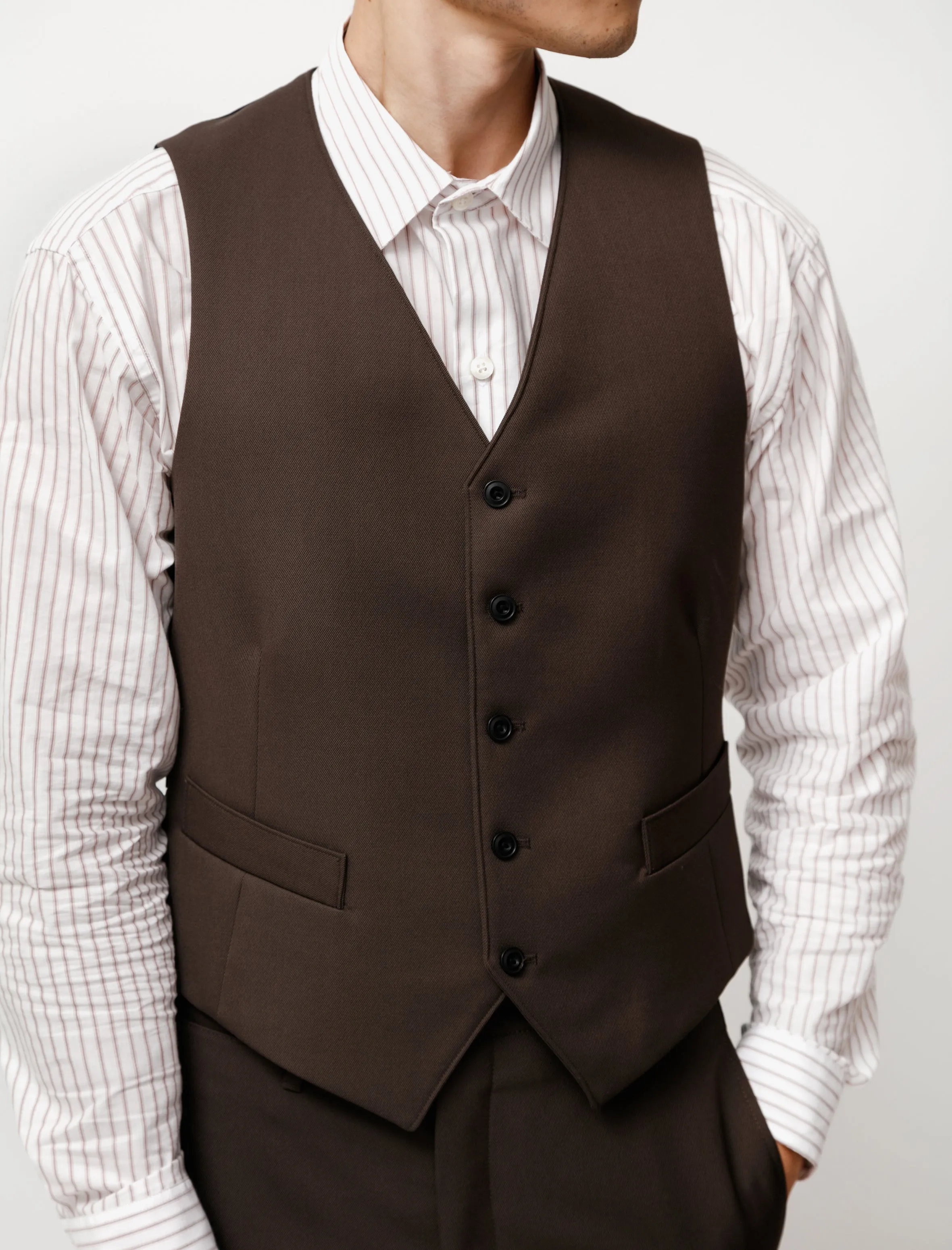 Waistcoat Dark Brown