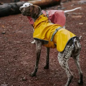 Waterproof Dog Rain Jacket/Riancoat - Yellow