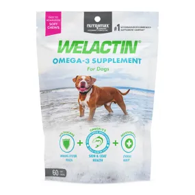 Welactin Daily Omega-3 Supplement For Dogs, 60 Soft Chews