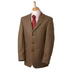 William Powell Tweed Action Back Jacket - Moray Tweed